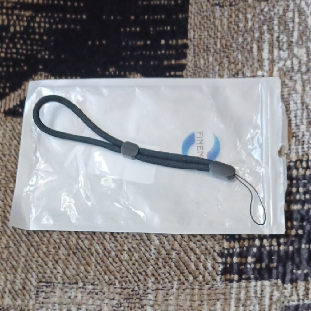 4/$30 New Black Phone Wrist Strap